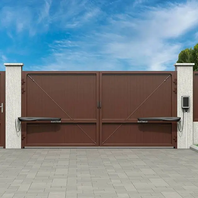 AM-5000KIT-N Комплект для автоматизации распашных ворот (линейные привода AMBIO) ALUTECH купить в Санкт-Петербурге