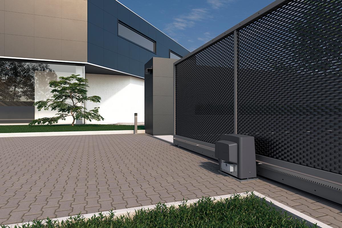 Комплект автоматики для откатных ворот 8K01MS-049 BX608AGS (приемник AF43S, пульт TOP44RBN 2шт, фотоэлементы DIR10) купить в Санкт-Петербурге