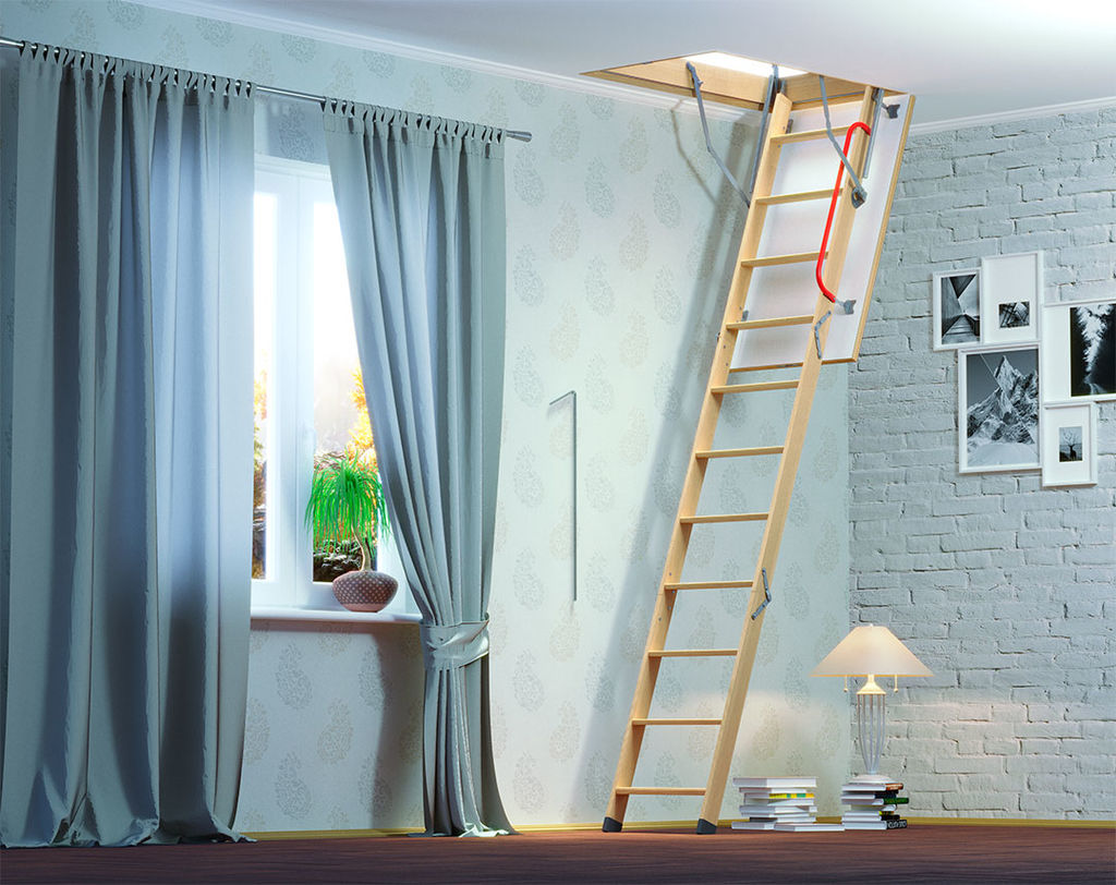 Чердачная лестница PREMIUM Docke 70х120х300см купить в Санкт-Петербурге