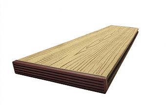 Террасная доска Slim 3D с тиснением под дерево бамбук купить в Санкт-Петербурге