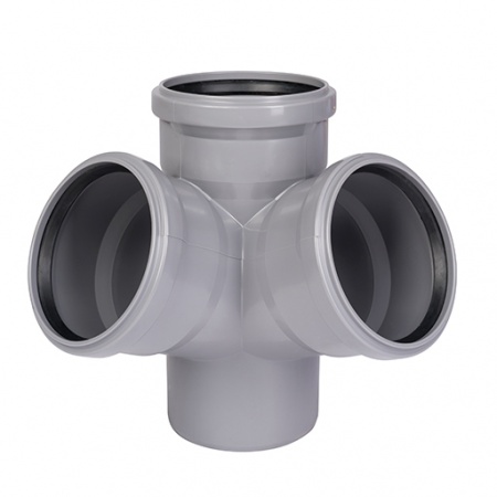 Крестовина двухплоскостная 110/110х87° (серая) HTED Ostendorf купить в Санкт-Петербурге