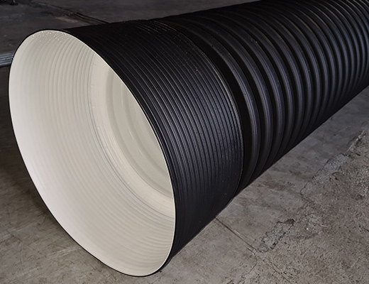 Труба ПОЛИМЕР OD315 sn8  канализационная двуслойная гофрированная  купить в Санкт-Петербурге
