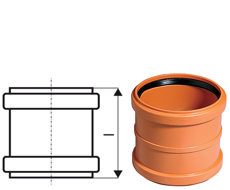  Муфта Ostendorf ремонтная надвижная, KGU 160 купить в Санкт-Петербурге