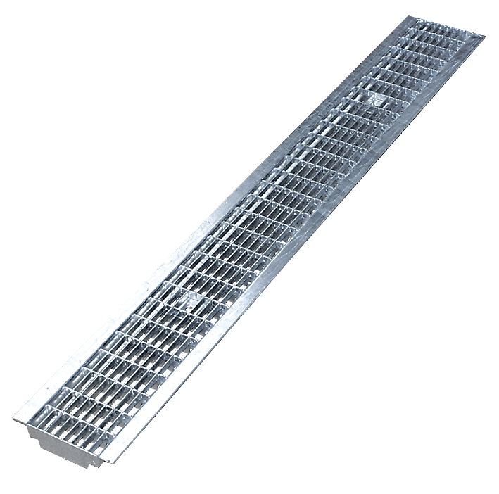 Решетка водоприемная Basic РВ-10.14.100 ячеистая стальная "горячий цинк" 202026 купить в Санкт-Петербурге