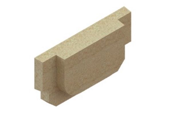 Заглушка торцевая полимербетонная ЗЛВ-10.14.08-П-П для лотка водоотводного полимербетонного 6701-4 купить в Санкт-Петербурге