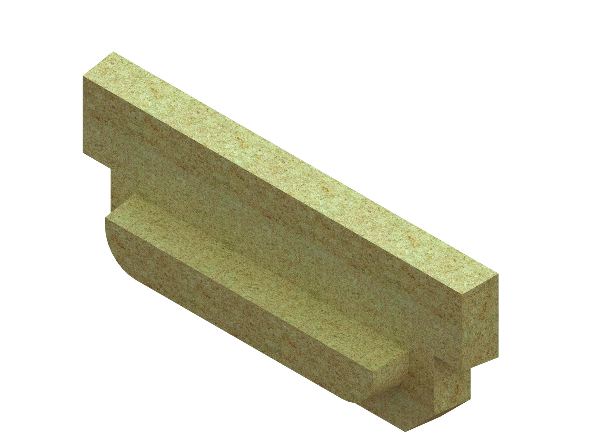 Заглушка торцевая полимербетонная ЗЛВ-10.14.06-П-П для лотка водоотводного полимербетонного 6701-1 купить в Санкт-Петербурге