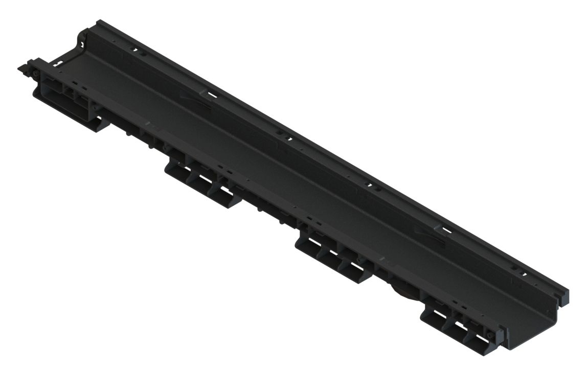 Лоток водоотводный PolyMax Basic ЛВ-10.16.06-ПП пластиковый модернизированный 8050-М купить в Санкт-Петербурге