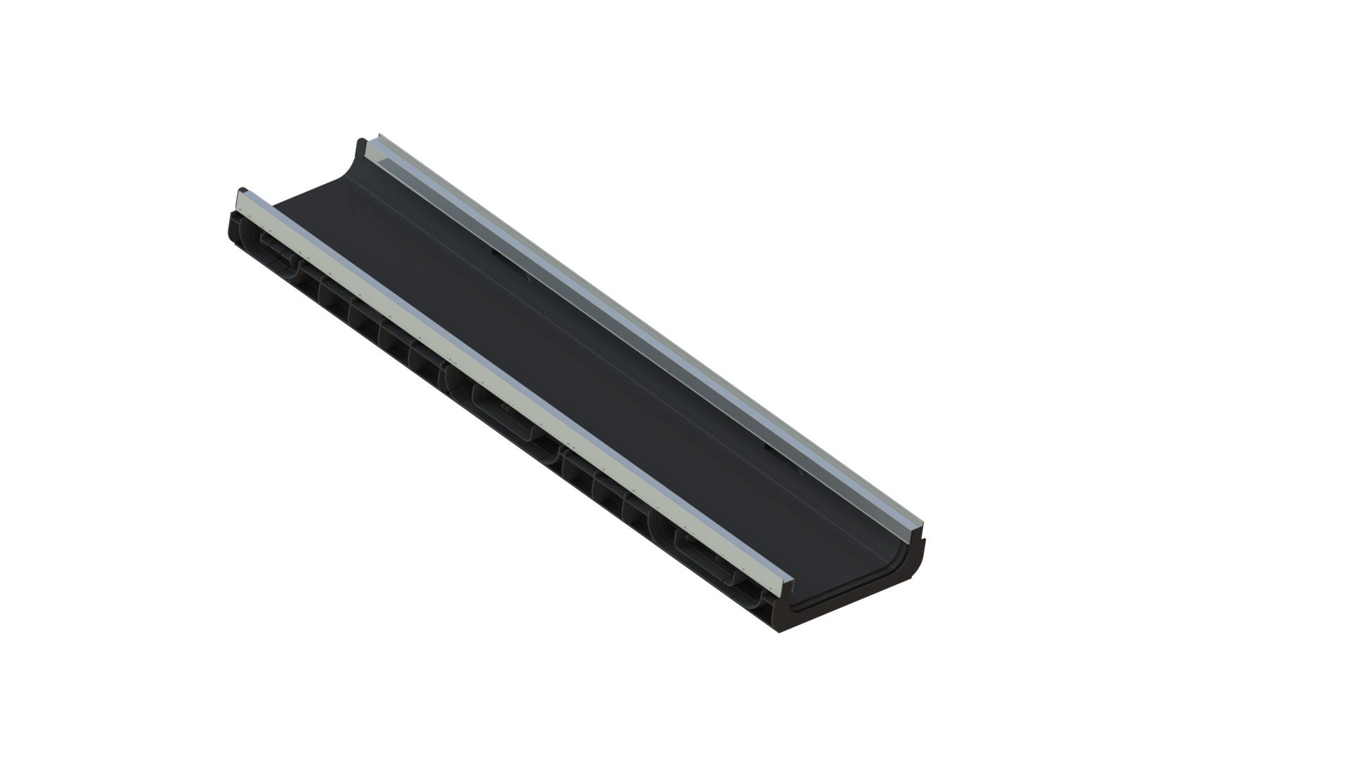 Лоток водоотводный PolyMax Basic ЛВ-20.26.08-ПП Усиленный 8517 купить в Санкт-Петербурге