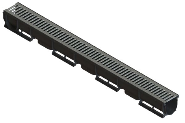 Комплект: Лоток Spark ЛВ–07.09.09-ПП с РВ шт. ОС пластиковый + штампованная решетка оц.ст.СУПЕРЦЕНА купить в Санкт-Петербурге