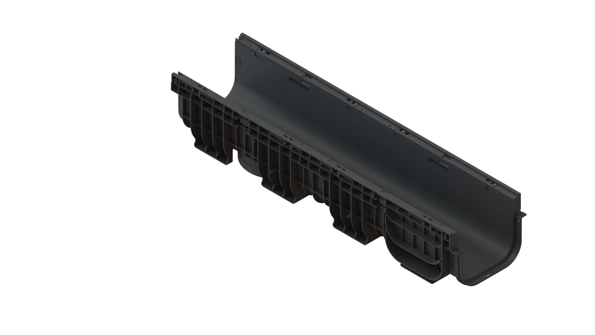 Лоток водоотводный PolyMax Basic ЛВ-20.26.20-ПП пластиковый 8540-М купить в Санкт-Петербурге