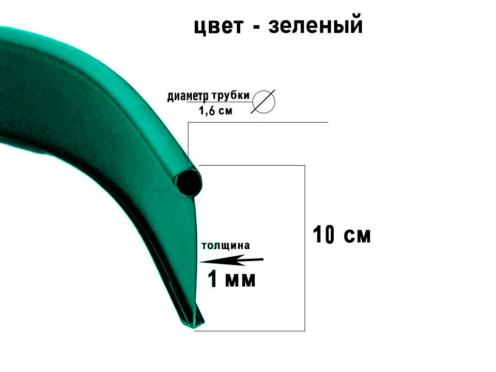 Бордюр тротуарный пластиковый ДЕКО L10000 H100мм купить в Санкт-Петербурге