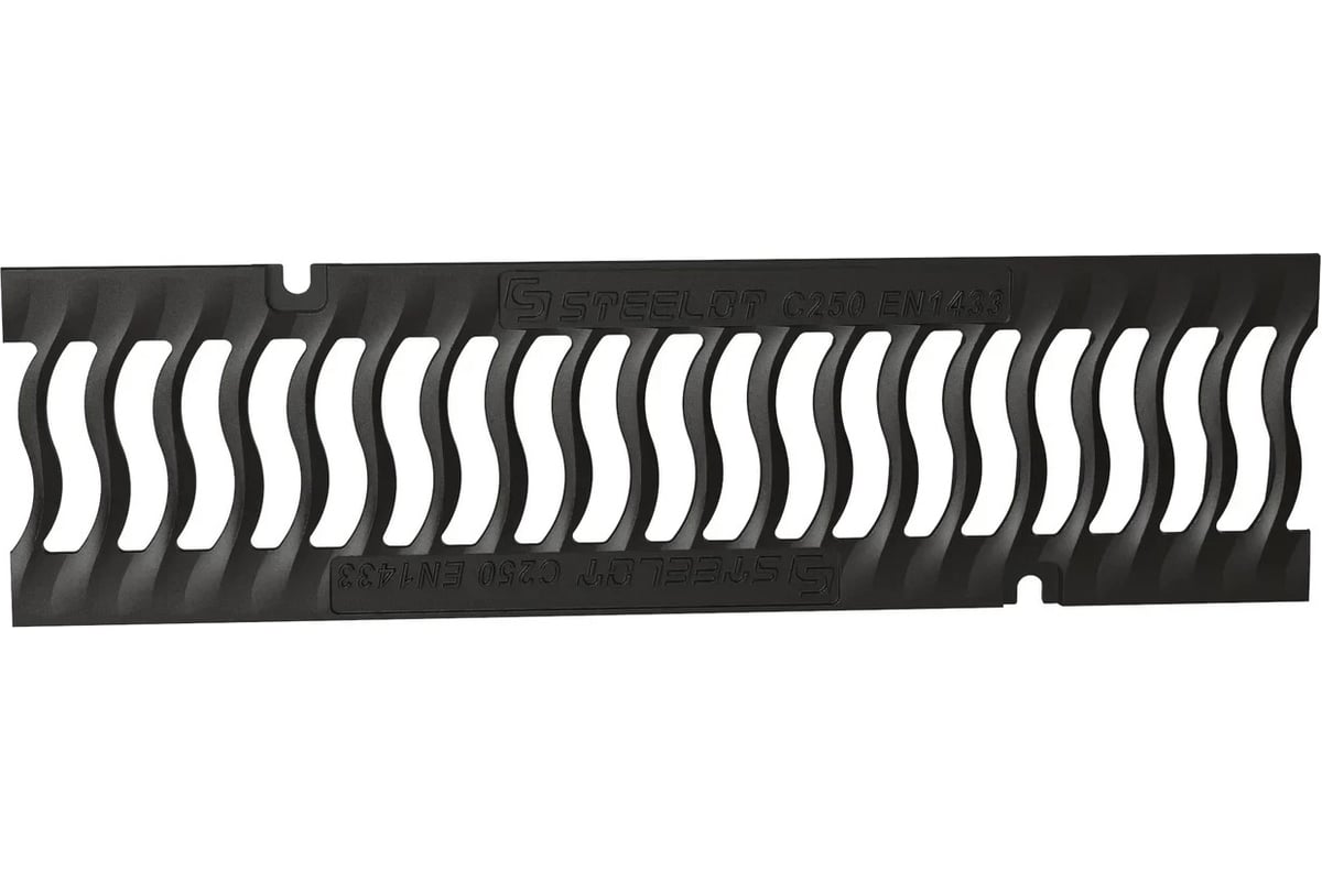 Решетка чугунная волна SteeStart DN100 C250 купить в Санкт-Петербурге