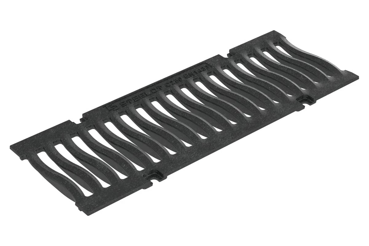 Решетка чугунная волна SteeStart DN150 C250 купить в Санкт-Петербурге