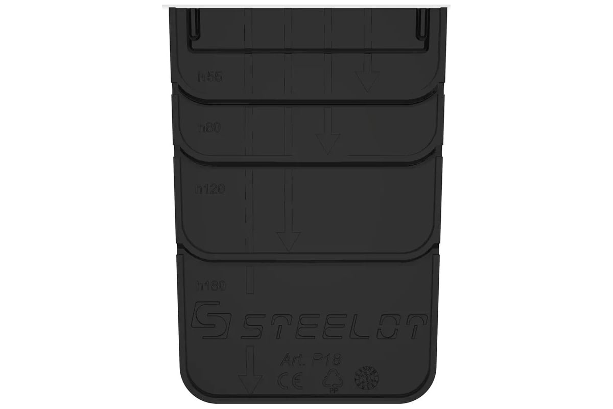 Заглушка-переходник к лотку пластиковому DN100 купить в Санкт-Петербурге