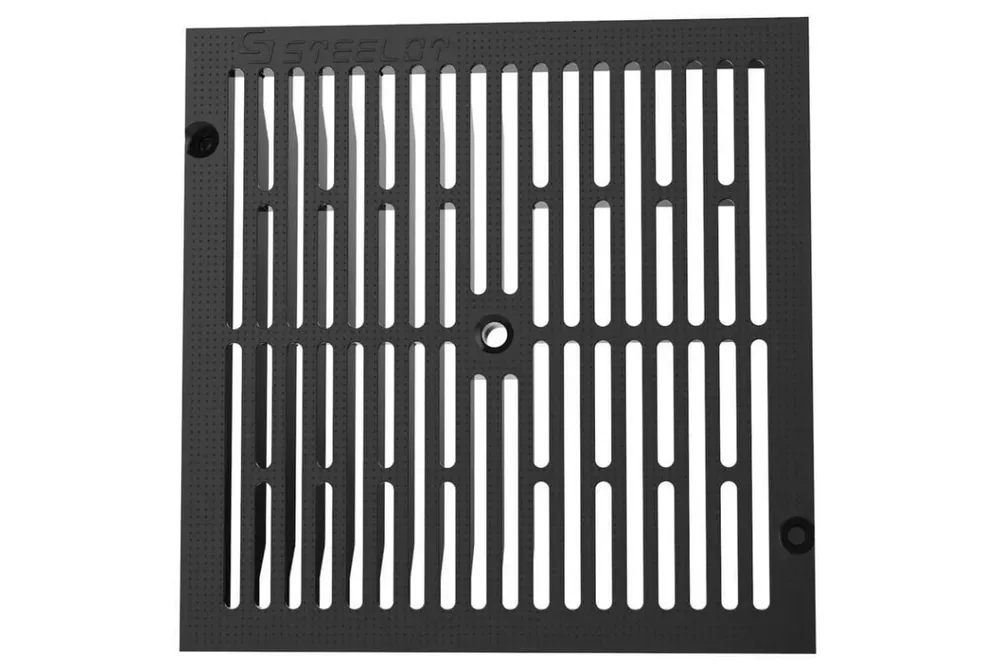 Решетка пластиковая SteeStart 300х300 А15 черный купить в Санкт-Петербурге