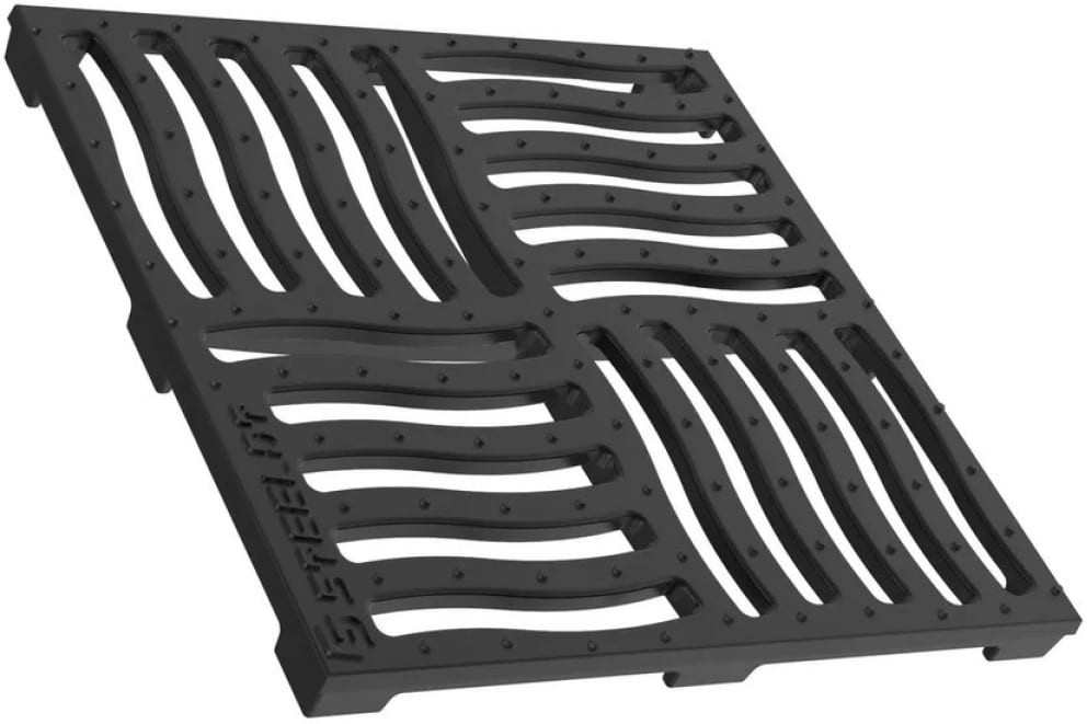 Решетка чугунная щелевая SteeStart 300х300 С250 купить в Санкт-Петербурге