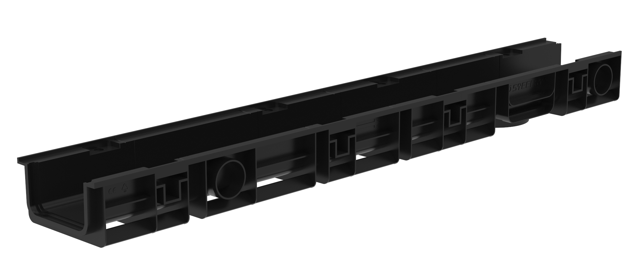 Лоток пластиковый SteeStart DN100 H80 купить в Санкт-Петербурге