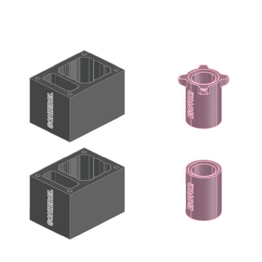 ISOTOR Заводское подключение 0,66м  с ВЕНТ Schiedel купить в Санкт-Петербурге