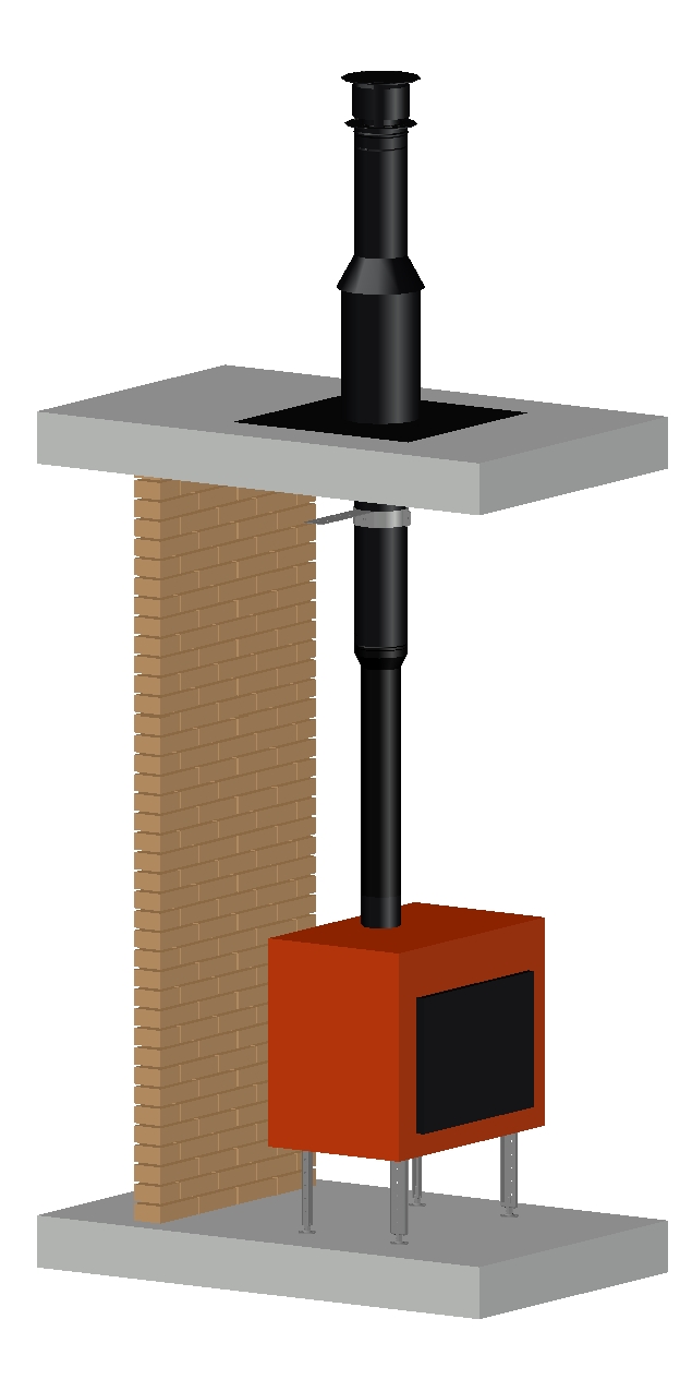 Permeter Ultra 50мм D150мм 10м черный/серый (насадной монтаж) Schiedel купить в Санкт-Петербурге