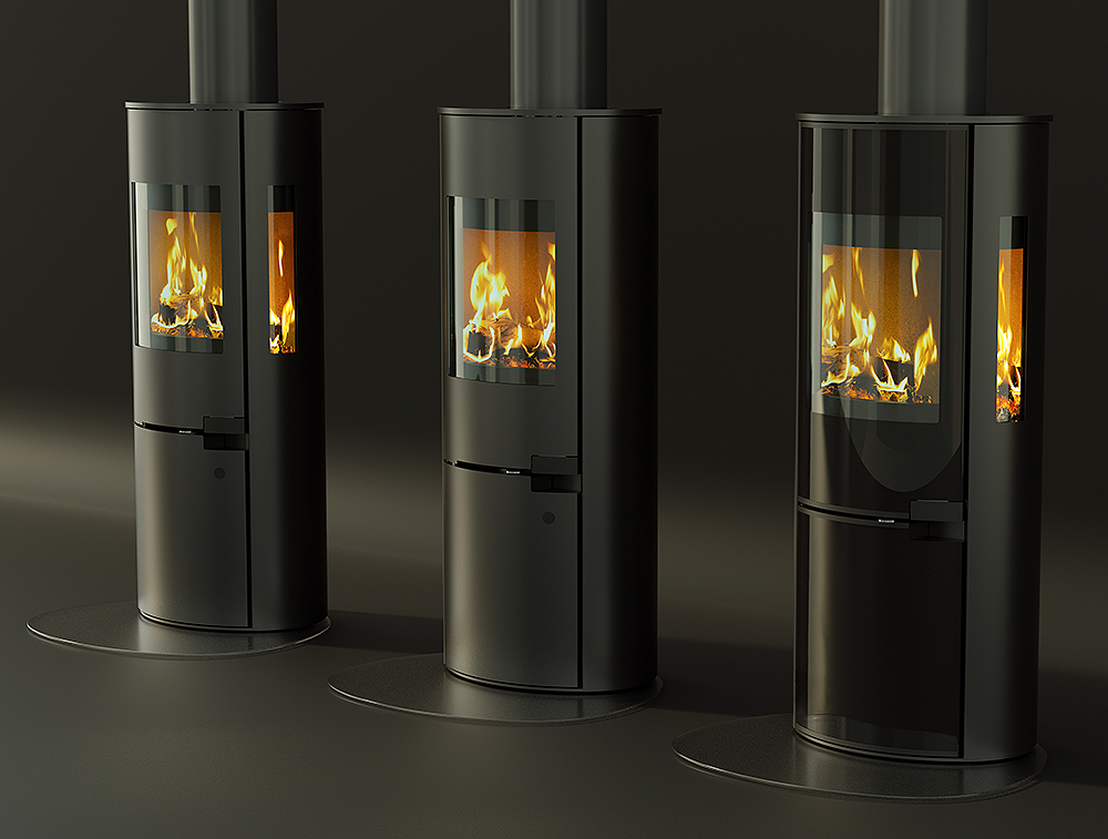 Камин Schiedel Sirius 3G с дымоходом Permeter Smooth Air 11м купить в Санкт-Петербурге