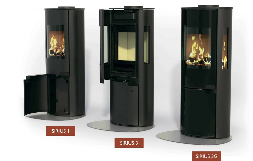 Камин Schiedel Sirius 3G с дымоходом Permeter Smooth Air 12м купить в Санкт-Петербурге