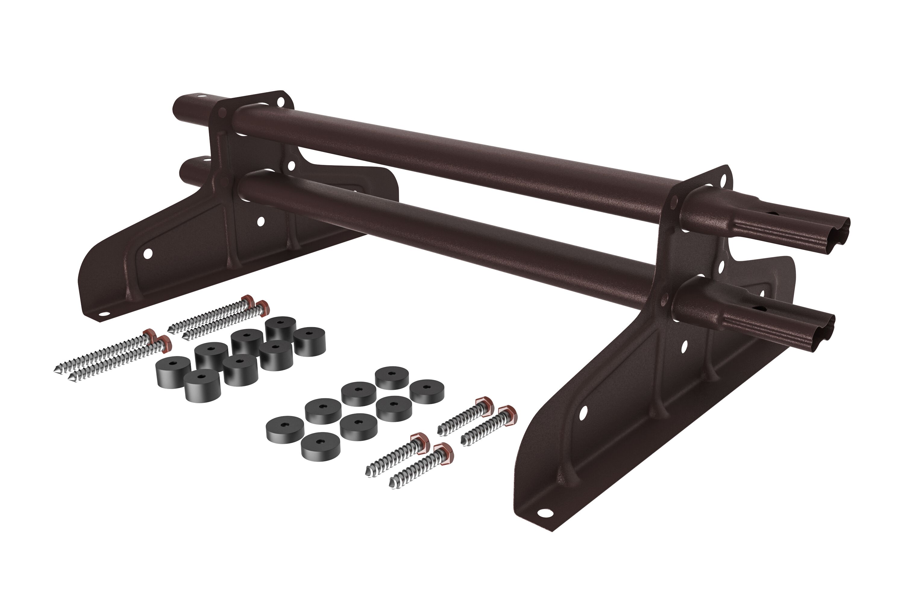 Снегозадержатель трубчатый AS для Металлочерепицы (комплект) матовые 3м купить в Санкт-Петербурге