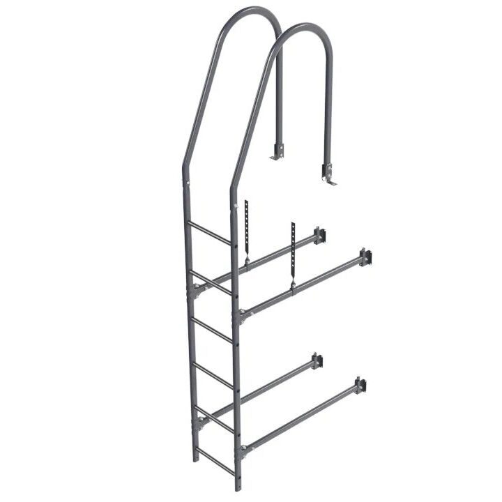 Комплект фасадной лестницы, матовый Borge (Верхняя секция) 1,8м  купить в Санкт-Петербурге