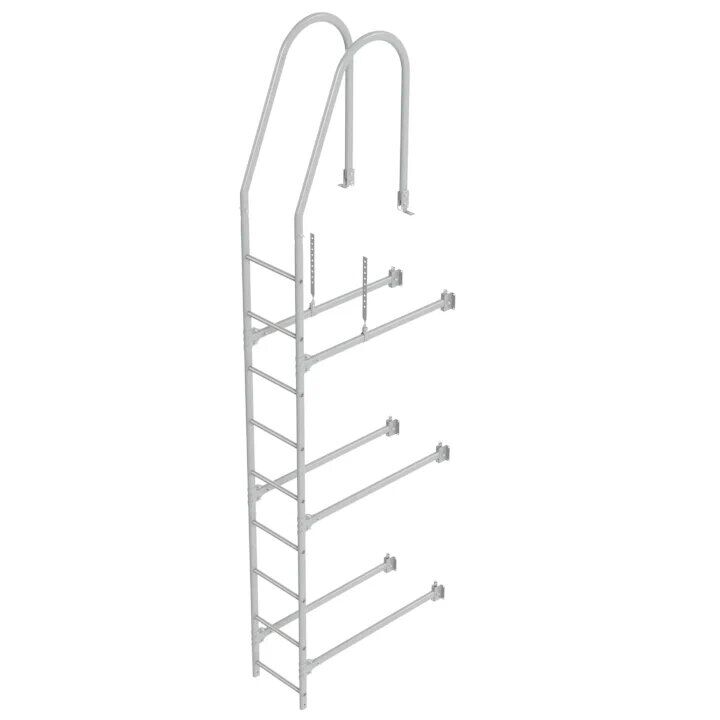 Комплект лестница фасадная (Верхняя секция) 2.7м оцинковка BORGE купить в Санкт-Петербурге