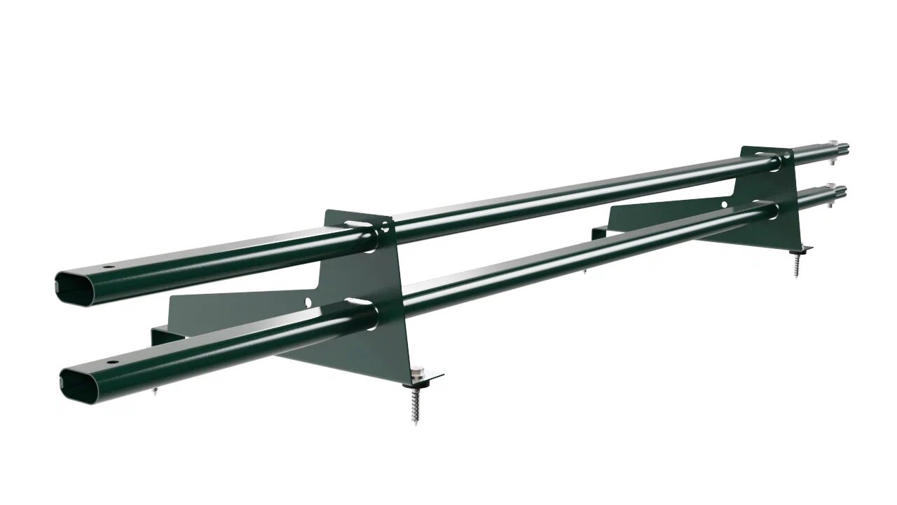 Снегозадержатель трубчатый 2оп 1.5м д/МЧ с выс. ступ 350мм BORGE купить в Санкт-Петербурге