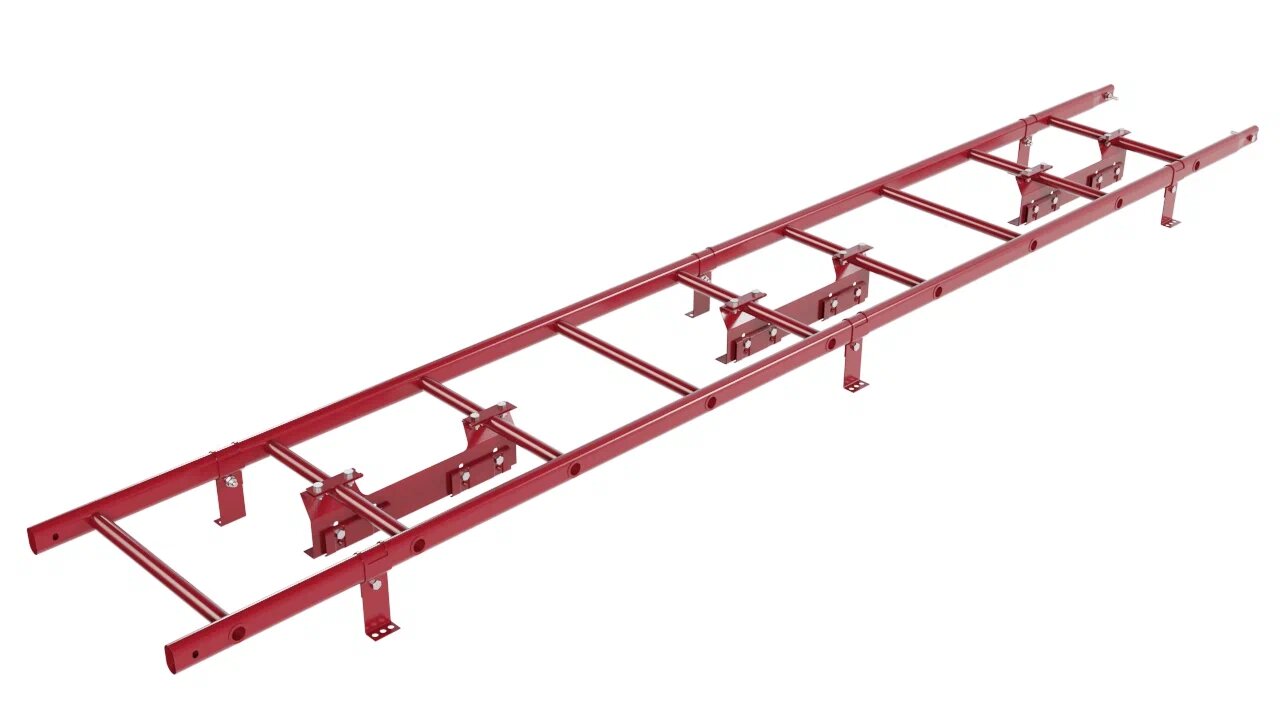 Комплект лестница кровельная 2.7м для фальца BORGE купить в Санкт-Петербурге