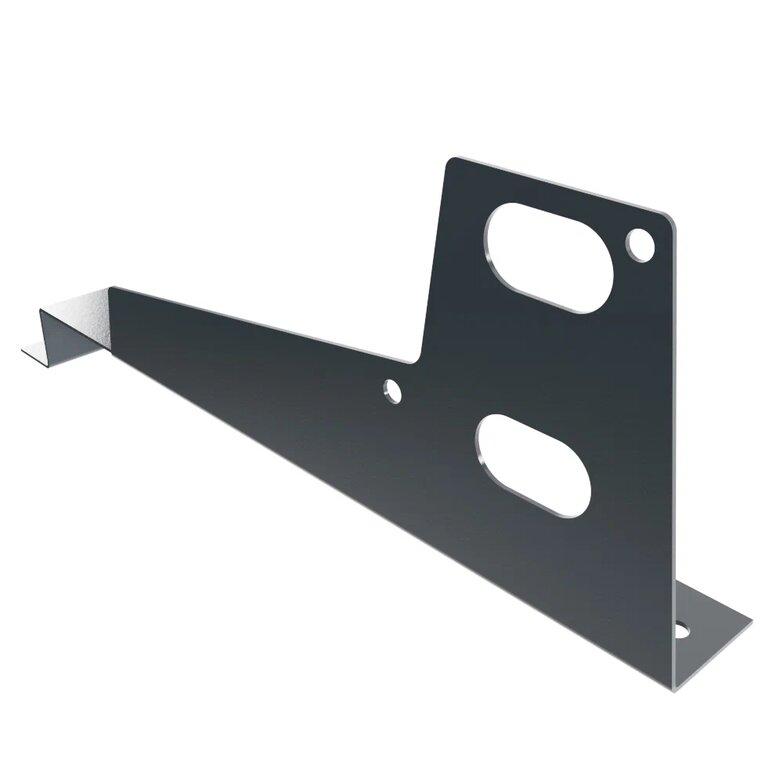 Универсальный кронштейн для композитной черепицы оцинкованный BORGE купить в Санкт-Петербурге