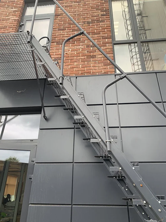 Марш лестницы 1.25м В-1200мм темно-серый (7024) BORGE купить в Санкт-Петербурге