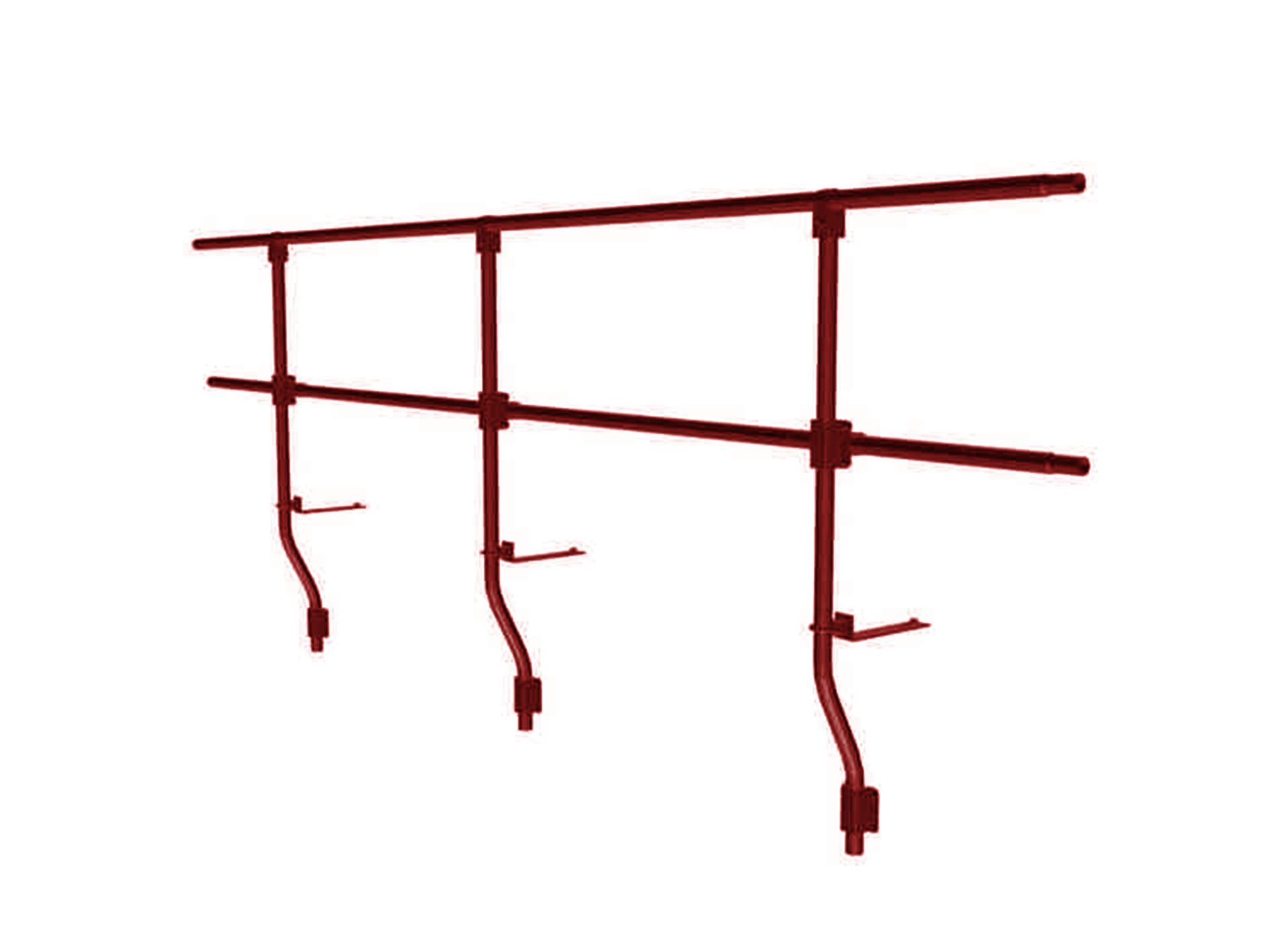 Ограждение парапетное 3м H-120см BORGE купить в Санкт-Петербурге