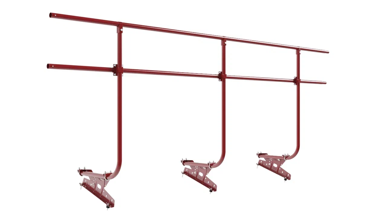 Кровельное ограждение Borge для металлочерепицы и битумной черепицы 3м H=1200 купить в Санкт-Петербурге