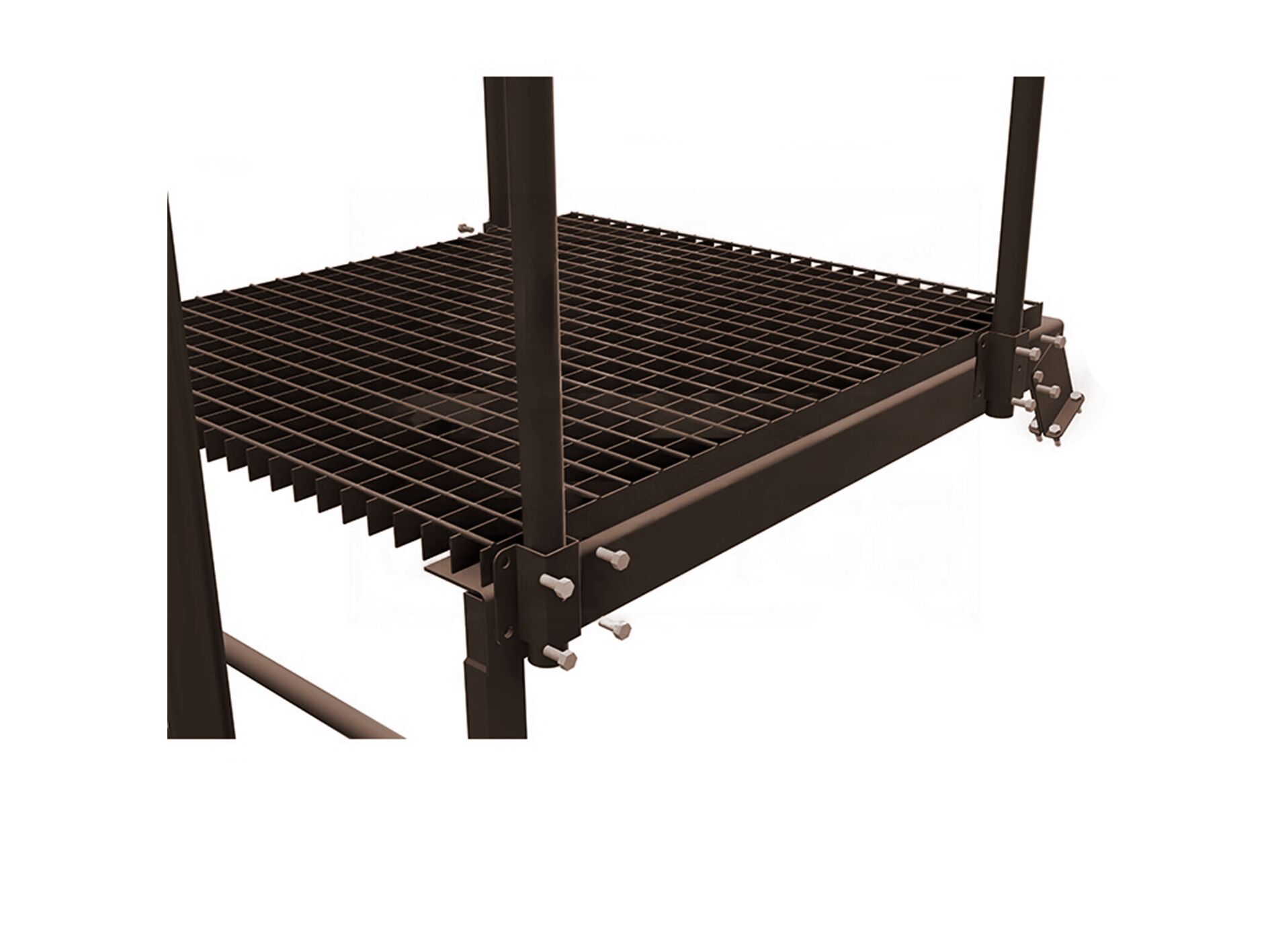 Площадка переходная 800х1200мм оцинк. BORGE купить в Санкт-Петербурге