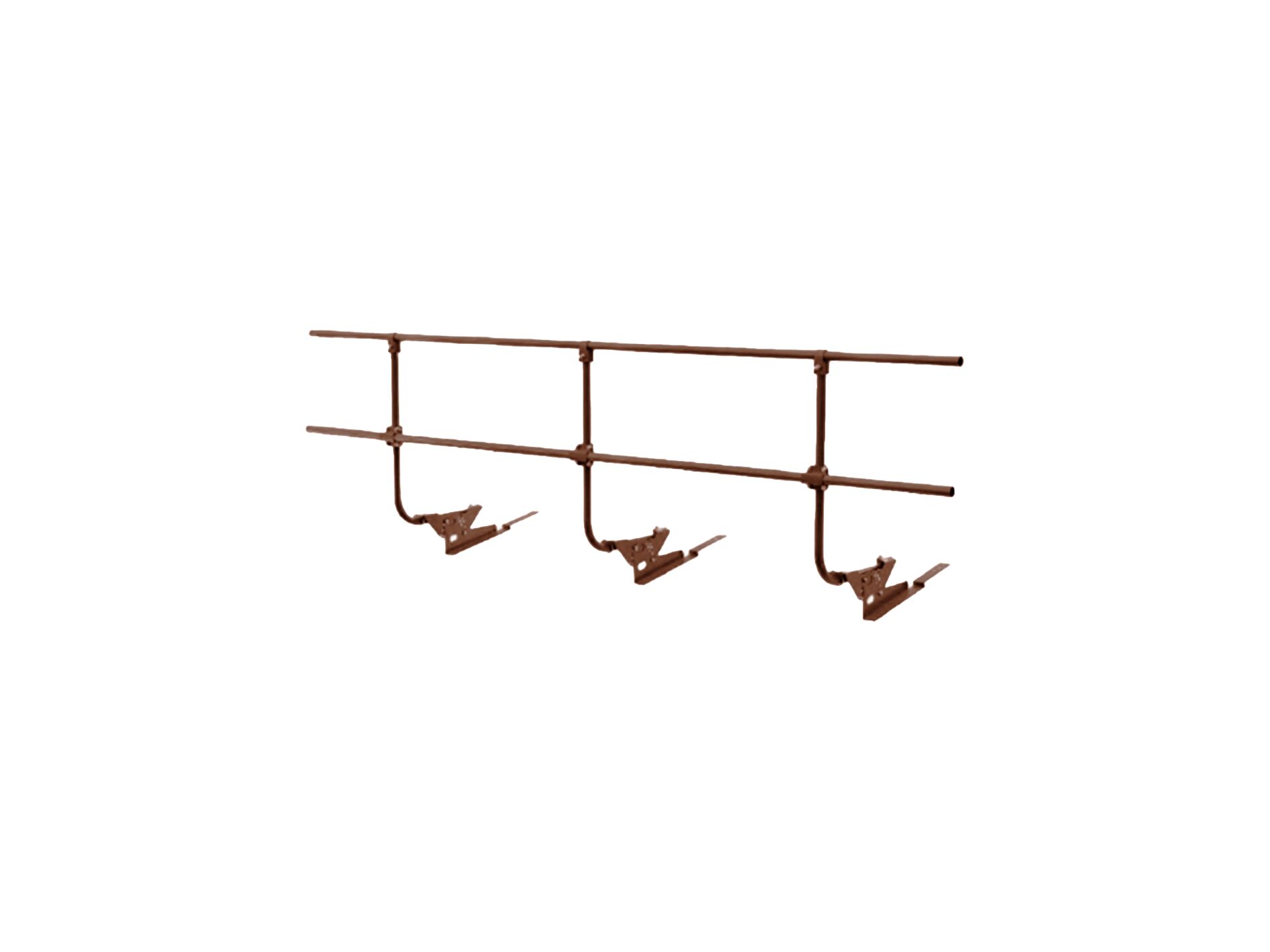 Ограждение кровельное 3м H-90см для композитной черепицы BORGE купить в Санкт-Петербурге