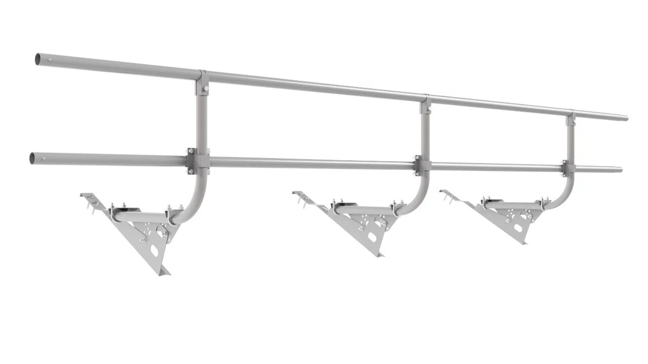 Кровельное ограждение Borge для натуральной черепицы 3м H=600 купить в Санкт-Петербурге