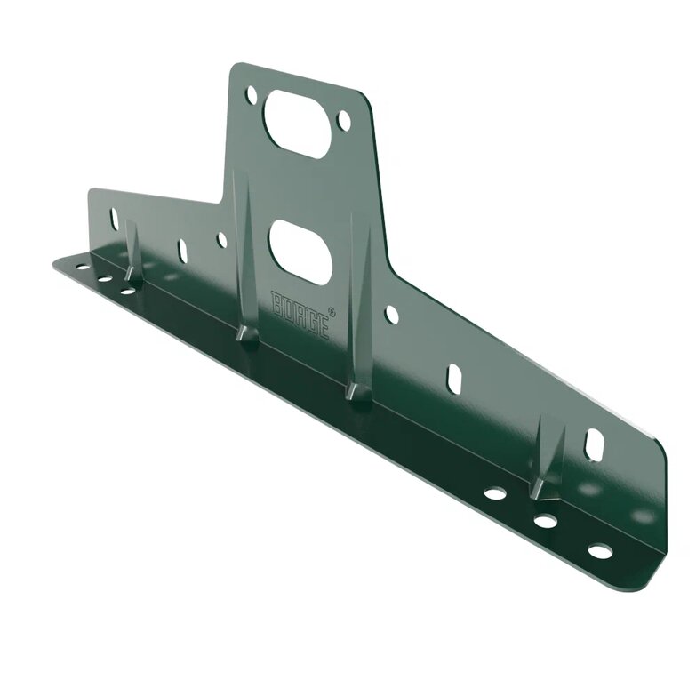 Универсальный кронштейн для металлочерепицы, профнастила, материалов на основе битума, оцинкованный BORGE купить в Санкт-Петербурге