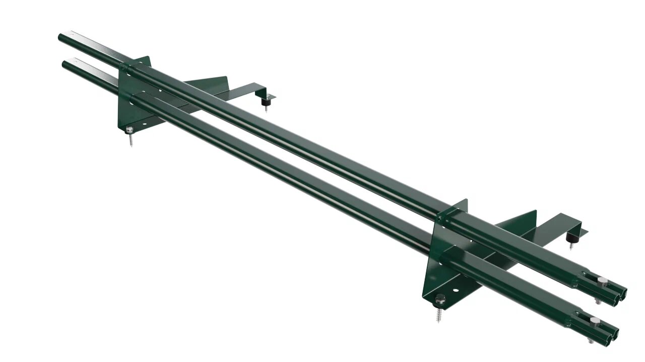 Снегозадержатель трубчатый 2оп 1.5м д/МЧ с выс. ступ 400мм BORGE купить в Санкт-Петербурге