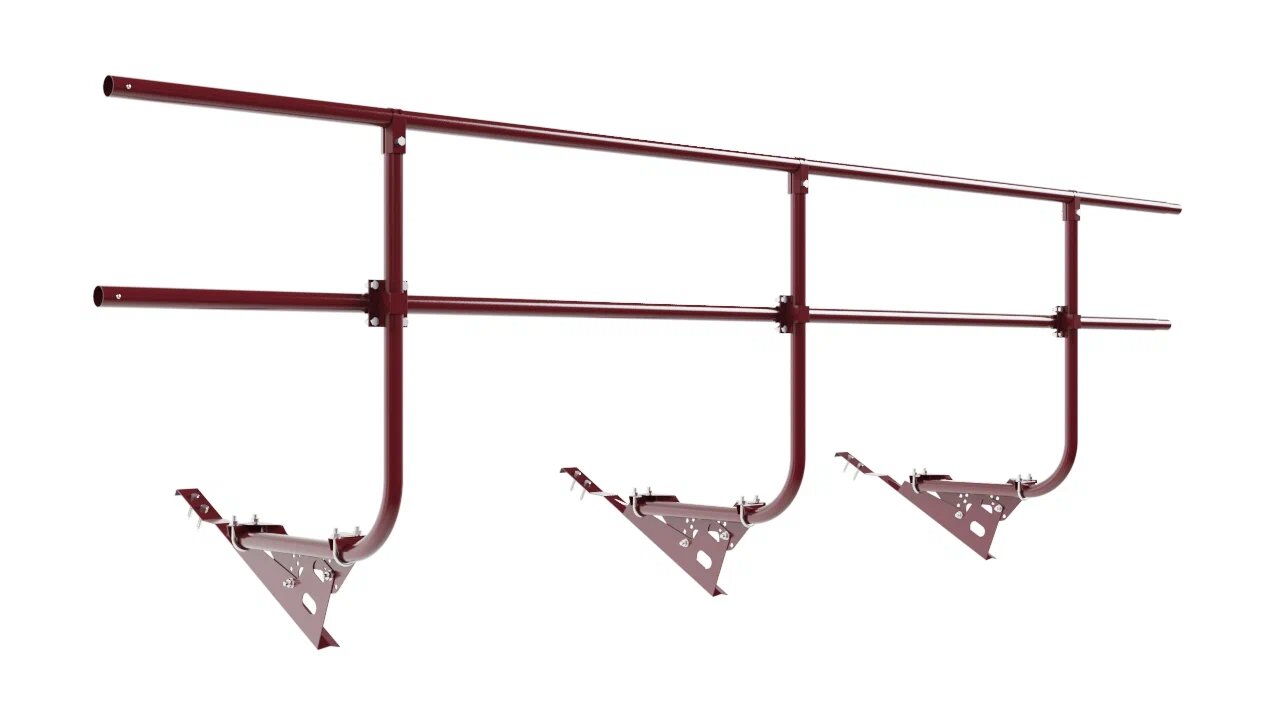 Кровельное ограждение Borge для натуральной черепицы 3м H=900 купить в Санкт-Петербурге