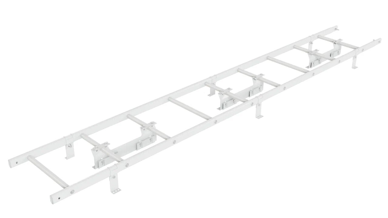 Комплект лестница кровельная 2.7м для фальца BORGE купить в Санкт-Петербурге