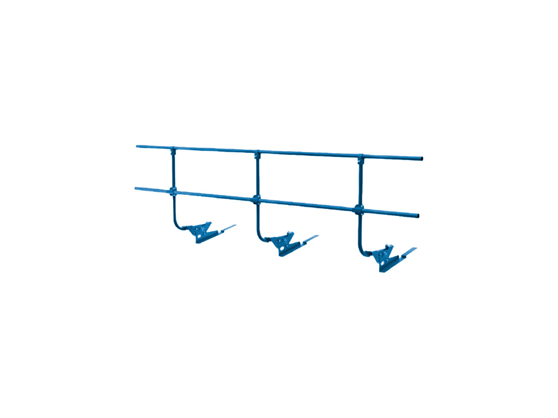 Ограждение кровельное 3м H-60см для композитной черепицы BORGE купить в Санкт-Петербурге