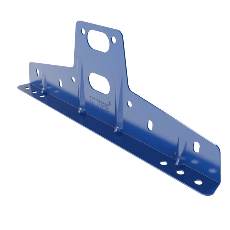 Универсальный кронштейн для металлочерепицы, профнастила, материалов на основе битума, оцинкованный BORGE купить в Санкт-Петербурге