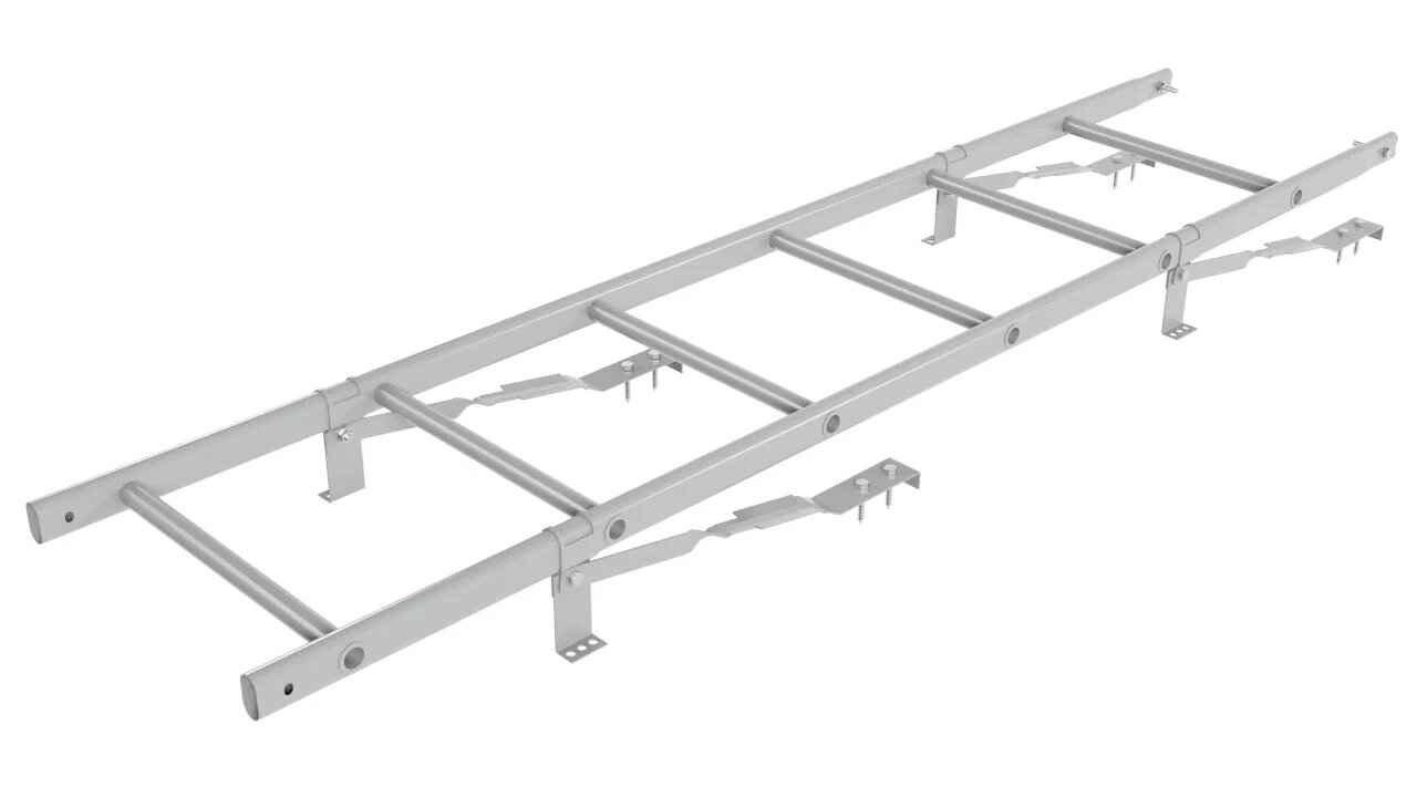 Комплект кровельной лестницы Borge для натуральной черепицы, 1,8 м купить в Санкт-Петербурге
