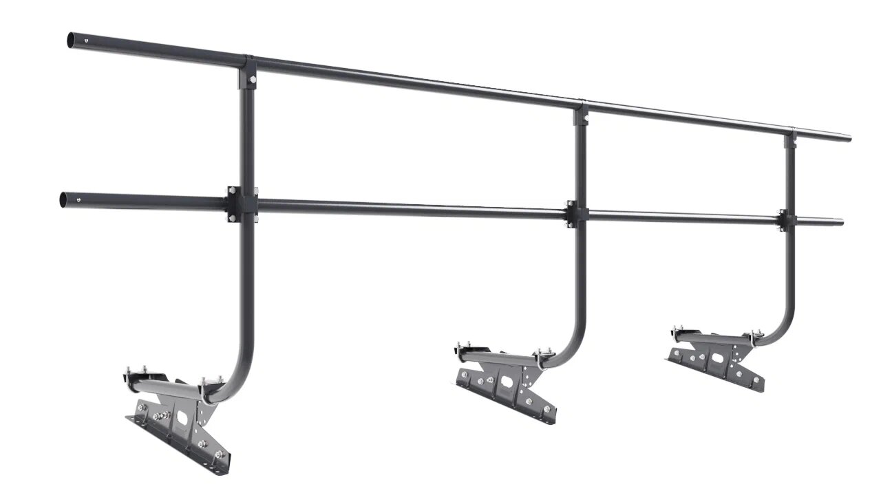 Кровельное ограждение Borge для фальцевой кровли 3м H=900 купить в Санкт-Петербурге