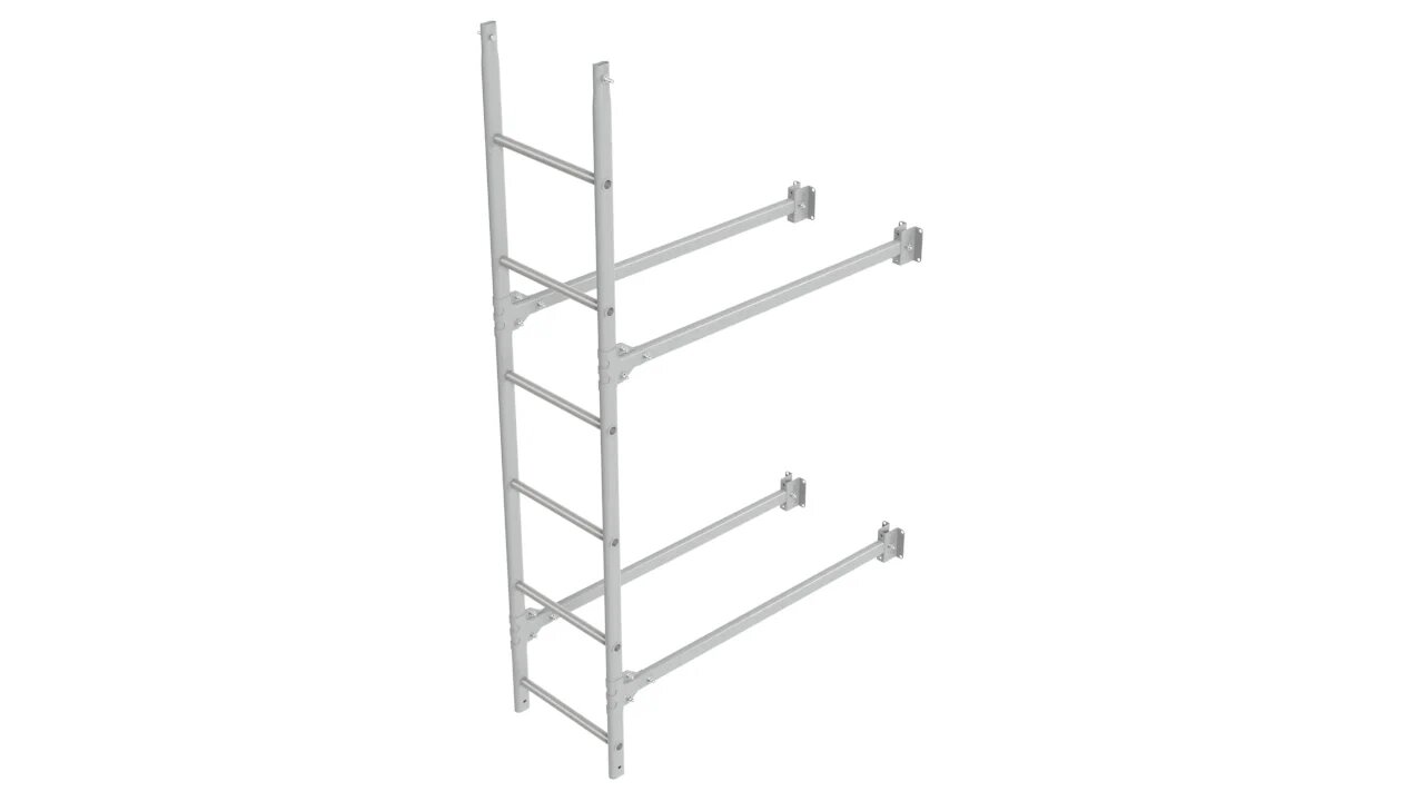 Комплект фасадной лестницы Borge (Нижняя секция) 1,8м  купить в Санкт-Петербурге