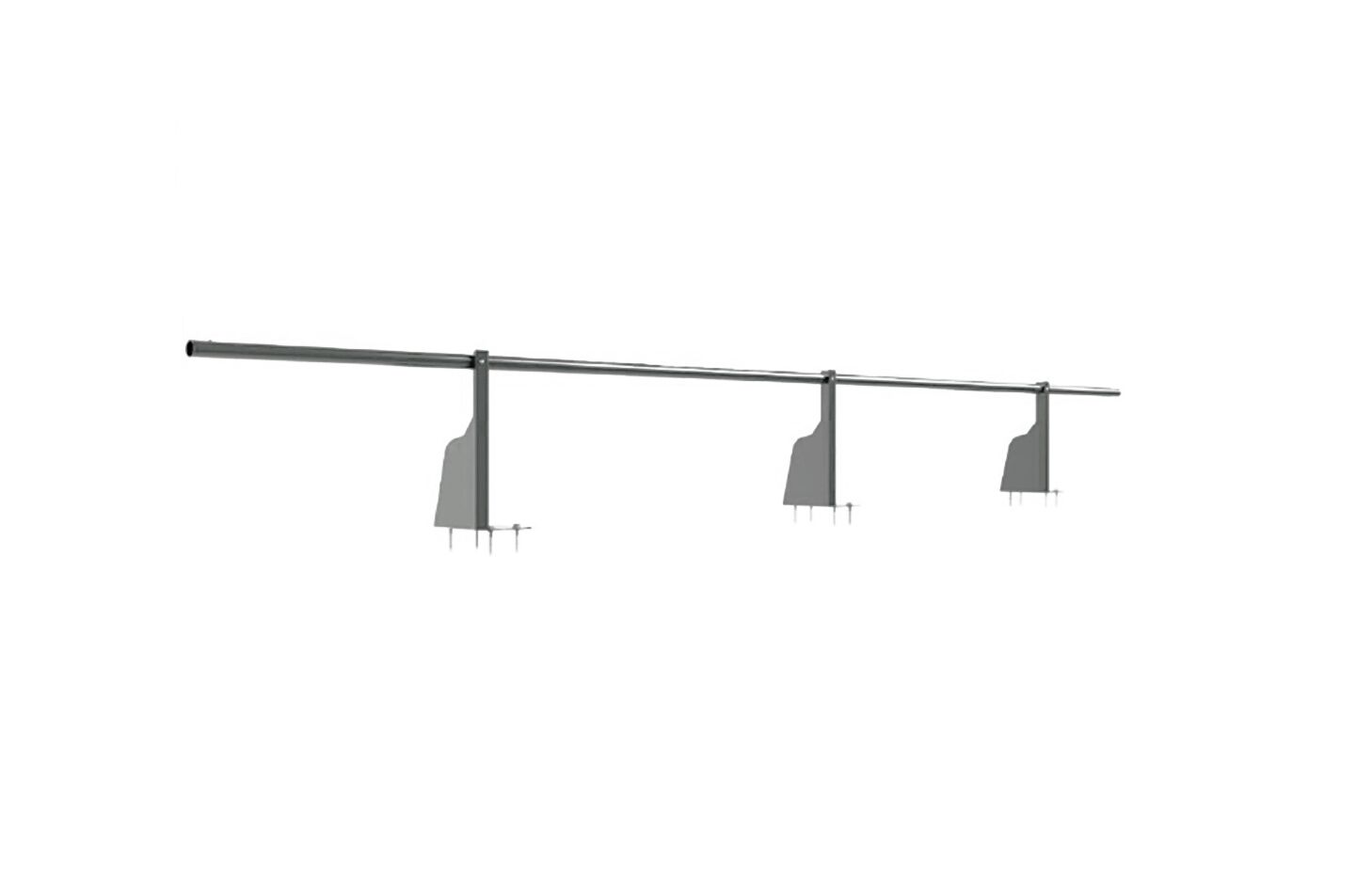 Ограждение плоских кровель 3м Н-30 верхнее крепление BORGE купить в Санкт-Петербурге