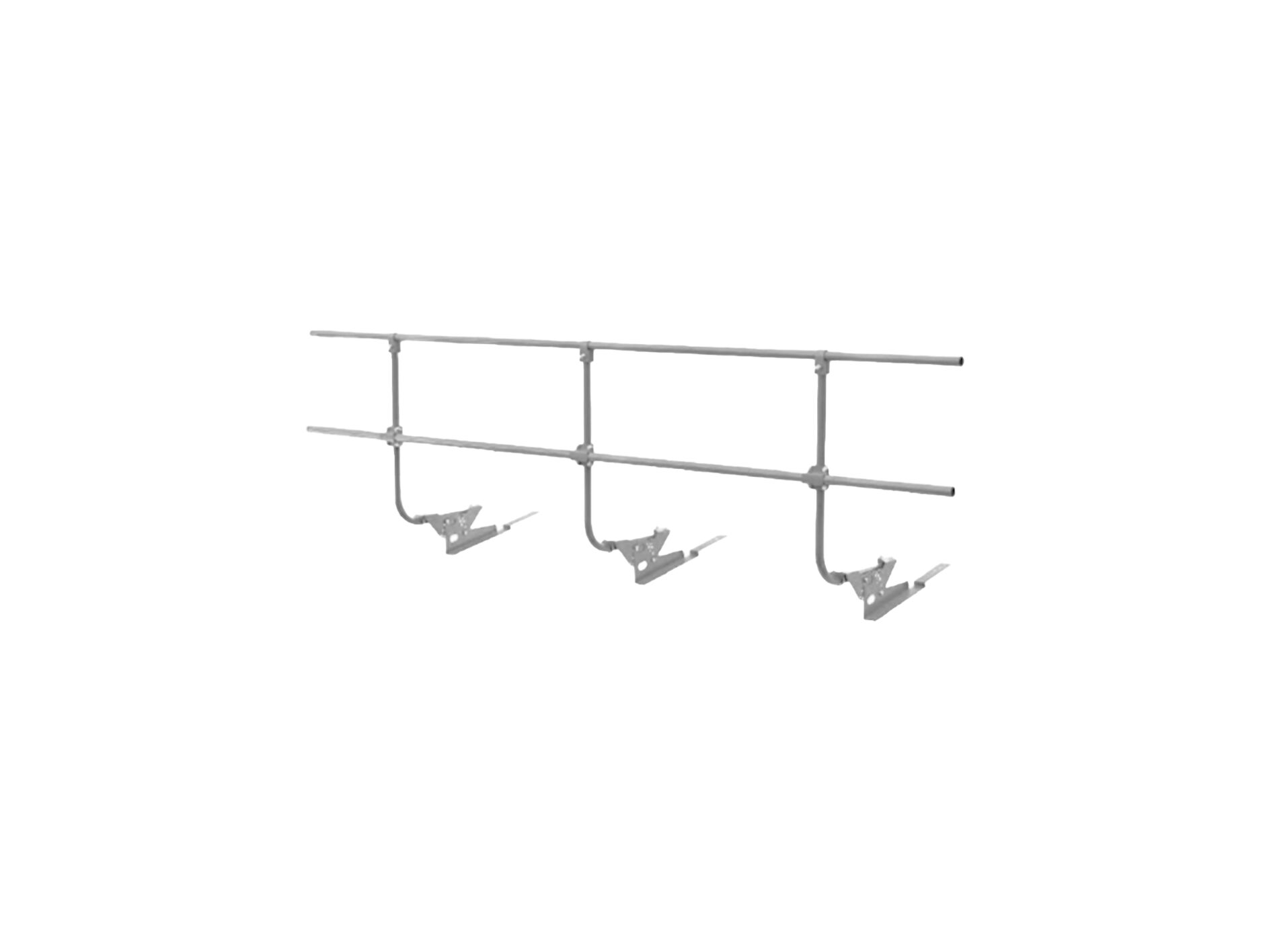 Ограждение кровельное 3м H-60см для композитной черепицы BORGE купить в Санкт-Петербурге