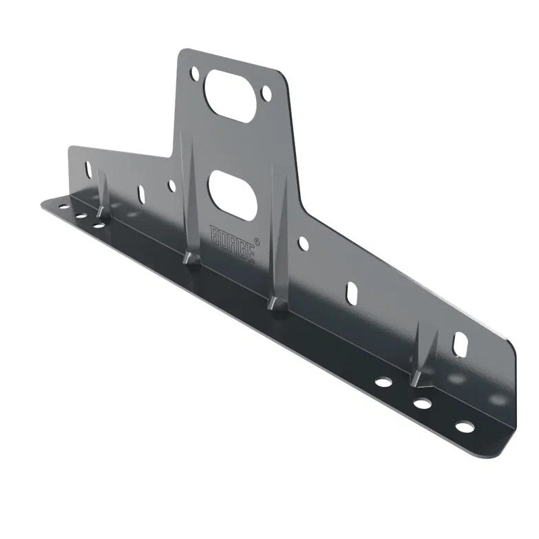 Универсальный кронштейн для металлочерепицы, профнастила, материалов на основе битума, оцинкованный BORGE купить в Санкт-Петербурге