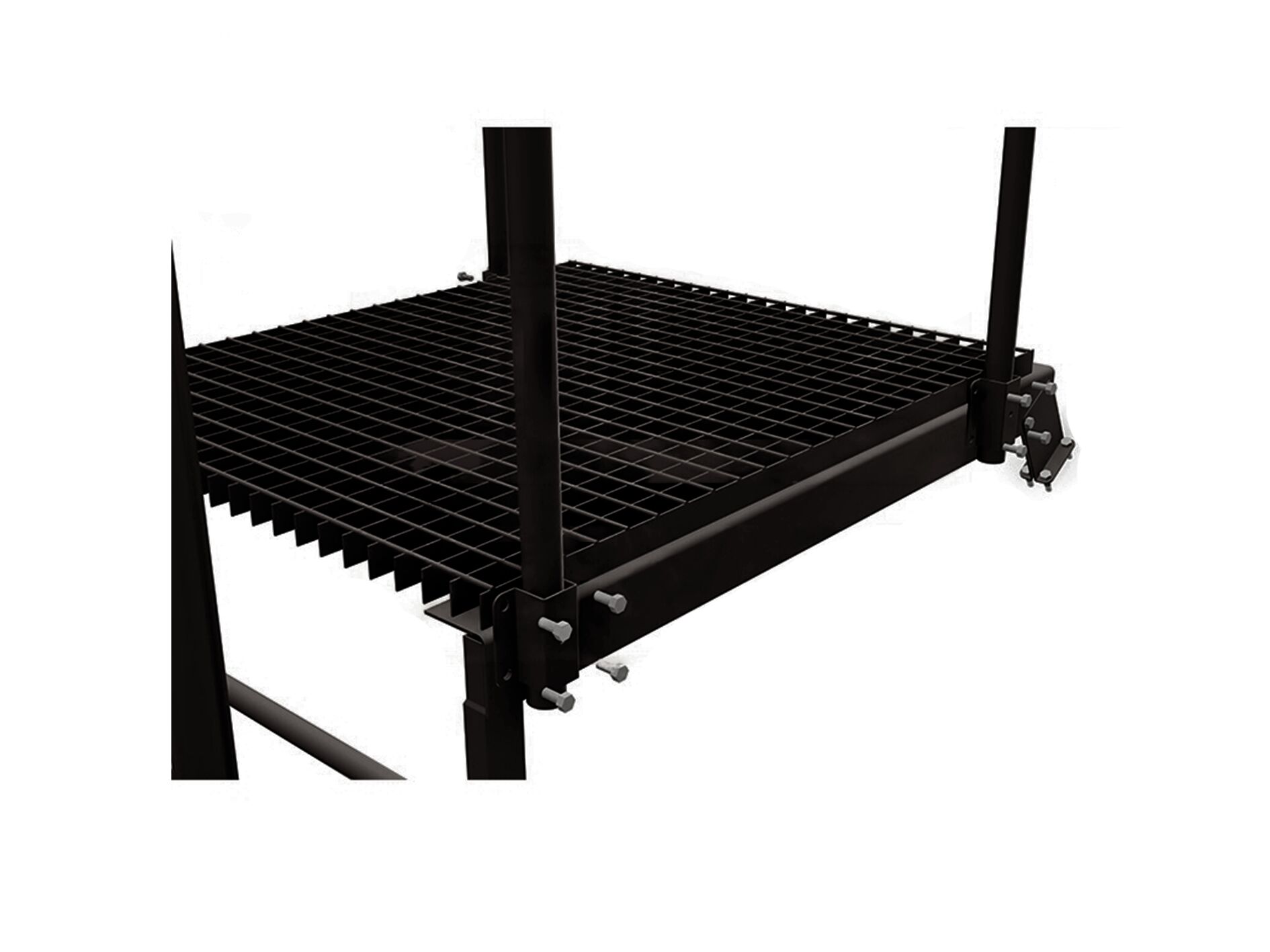 Площадка переходная 800х800мм оцинк. BORGE купить в Санкт-Петербурге